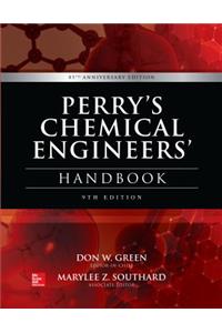 Perry's Chemical Engineers' Handbook, 9th Edition