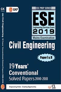 UPSC ESE Conventional Chapterwise Solved Papers Paper I & II - Civil Engineering (2000-2016)