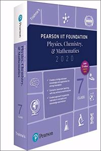 Pearson Iit Foundation Series Physics, Chemistry, Maths for Class 7