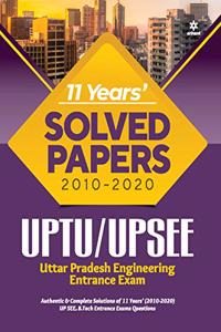 11 Years Solved Papers UPTU/ UP SEE 2021