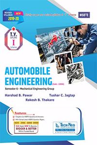 Automobile Engineering For MSBTE Diploma Semester 6 Mechanical