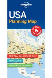 Lonely Planet USA Planning Map