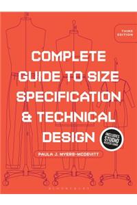 Complete Guide to Size Specification and Technical Design: Bundle Book + Studio Access Card