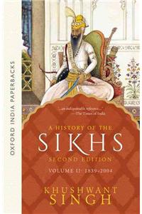History of the Sikhs Vol 2:1839-2004 2e