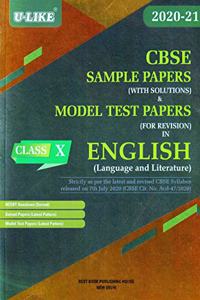 CBSE U-Like Sample Papers (With Solutions) English Language and Literature for Class 10 - Examination 2020-21