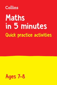 Letts 5-Minute Maths Mastery Age 7-8