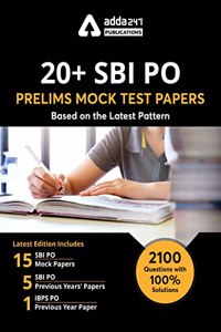 Adda247 SBI PO 2020 Prelims Mocks Papers (English Printed Edition)