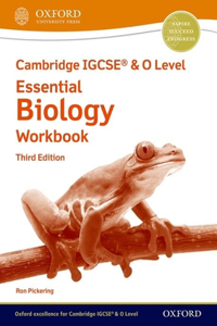 Cambridge Igcse and O Level Essential Biology Workbook Third Edition
