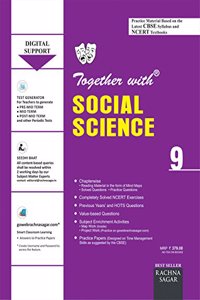 Together with CBSE/NCERT Practice Material Chapterwise for Class 9 Social Science (Old Edition)