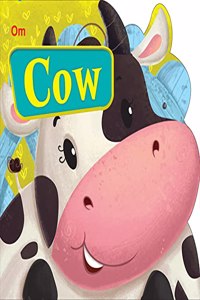 Cutout Animals Board Book: Cow