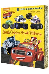 Blaze and the Monster Machines Little Golden Book Library -- 5 Little Golden Books