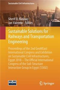 Sustainable Solutions for Railways and Transportation Engineering