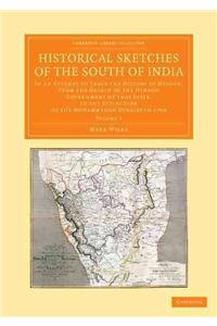 Historical Sketches of the South of India