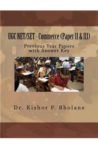 UGC NET/SET - Commerce (Paper II & III)