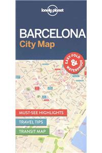 Lonely Planet Barcelona City Map 1