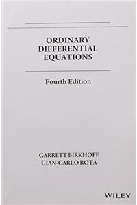 Ordinary Differential Equations