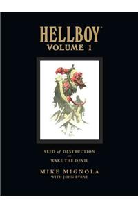 Hellboy Library Volume 1: Seed of Destruction and Wake the Devil