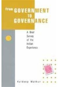 FROM GOVERNMENT TO GOVERNANCE