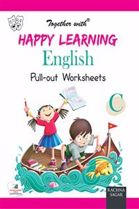 Happy Learning Pullout Worksheets English C for UKG