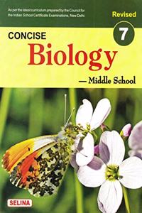Concise Biology Middle School for Class 7 - Examination 2021-22