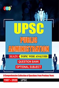 UPSC | IAS | - MAIN PUBLIC ADMINISTRATION (OPTIONAL SUBJECT) TOPIC WISE QUESTIONS BANK FOR CIVIL SERVICES EXAMINATION:-Previous Years Papers [1987-2020]