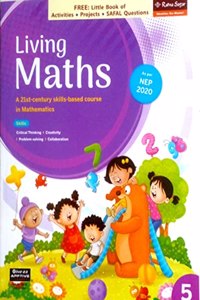 Ratna Sagar Living Maths Class 5 (Edition 2022)
