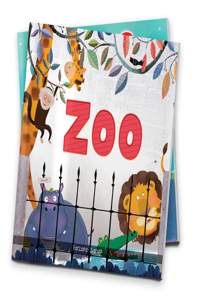 Zoo - Illustrated Book On Zoo Animals