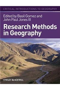 Research Methods Geography