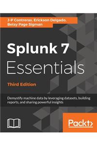 Splunk 7 Essentials, Third Edition