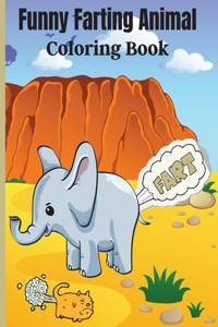 Funny Farting Animal Coloring Book