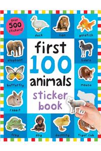 First 100 Stickers: Animals