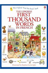 First Thousand Words in French