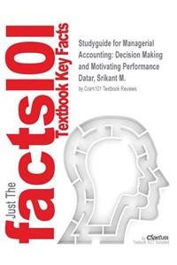 Studyguide for Managerial Accounting