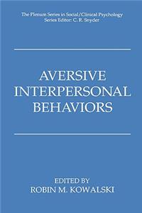 Aversive Interpersonal Behaviors