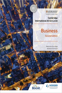 Cambridge International as & a Level Business Second Edition