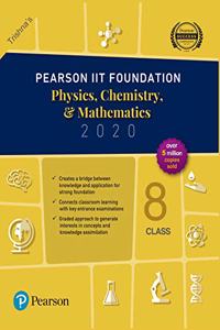 Pearson IIT Foundation Series | Physics, Chemistry, Maths for Class 8 | PCM Combo | Ninth Edition | By Pearson