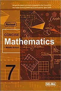 Concise Middle School Mathematics for Class 7 - Examination 2022-23