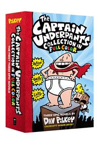 Captain Underpants Color Collection (Captain Underpants #1-3 Boxed Set)