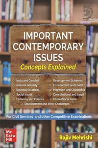 Important Contemporary Issues: Concepts Explained | First Edition