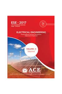 ESE 2017 Stage 1 (Prelims) Electrical Engineering Objective Volume II,Previous Objective Questions with Solutions, subjectwise & chapterwise. (ESE 2017 Stage1 (Prelims) UPSC Engineering Services)