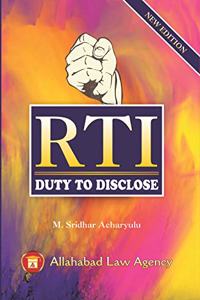 Right To Information (Duty To Disclose) RTI