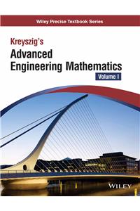 Kreyszig'S Advanced Engineering Mathematics, Vol 1