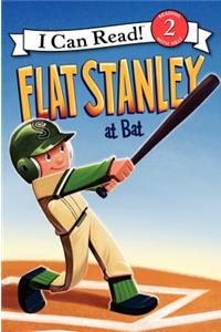 Flat Stanley at Bat