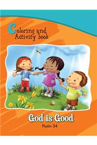 Psalm 34 Coloring and Activity Book