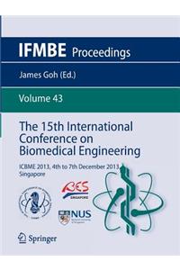 15th International Conference on Biomedical Engineering