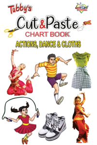 Tubbys Cut & Paste Chart Book Action, Dance & Cloths