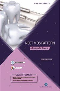 New All India Post Graduate Dental Entrance Exam - NEET 2021 Supplement by Dr. Neeraj Wadhawan