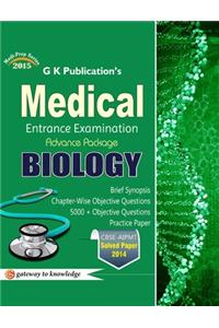 Cbse - Aipmt Biology Medical Entrance Examination 2015 : Advance Package (Solved Paper 2014)