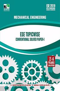 ESE 2019 Mechanical Engineering: Topicwise Conventional Solved Paper 1