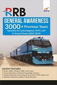 RRB General Awarness 3000+ Previous Years Questions For Junior Engineer, NTPC, ALP & Group D Exams (2015-2017)